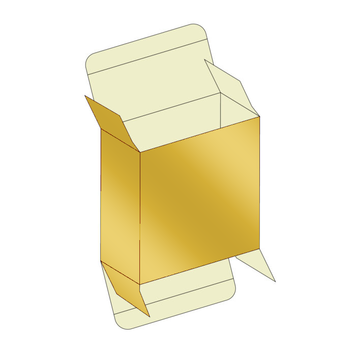 straight tuck end box ste 02 gold